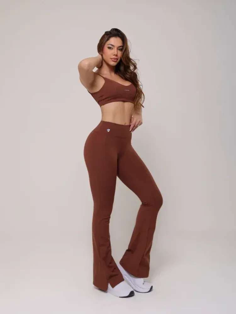 Conjunto Sophia Sense Marrom